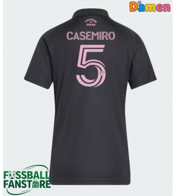 Inter Miami Casemiro #5 Replik Auswärtstrikot Damen 2026-27 Kurzarm